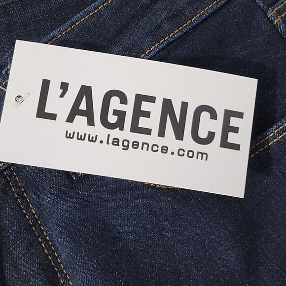 2/$50 L'Agence Dark Blue Jeans Size 25 - Picture 4 of 5